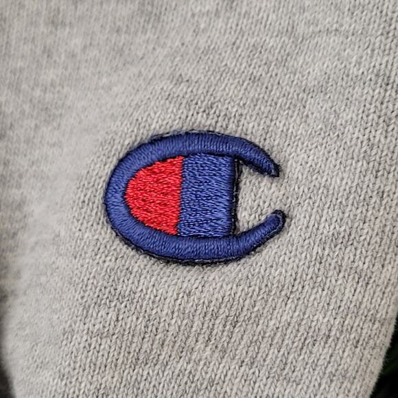 Vintage Y2K Champion Rider-University Sweatshirt XL 25x25 Boxy - Picture 13 of 16